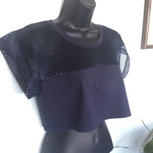 ‘Scrimmage Crop Tee’ by American Apparel